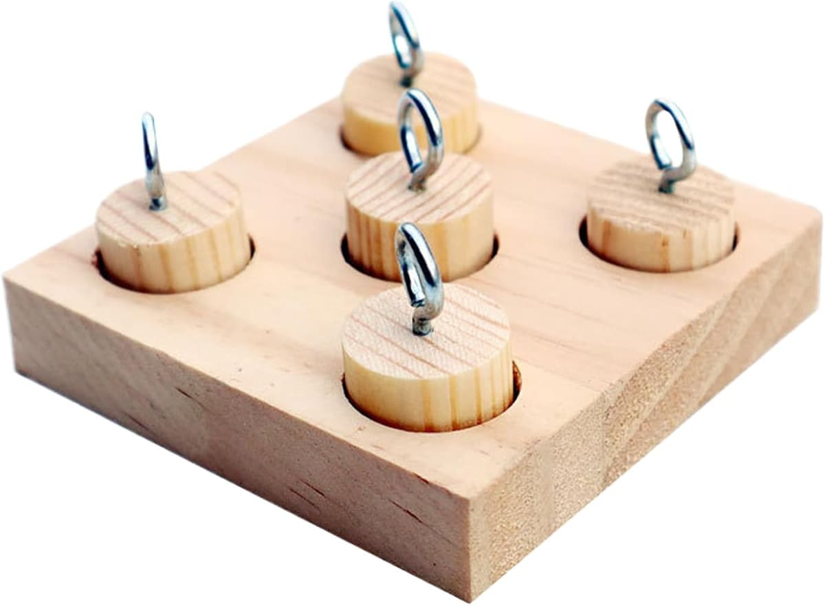 Juguete Puzzle Interactivo para Aves